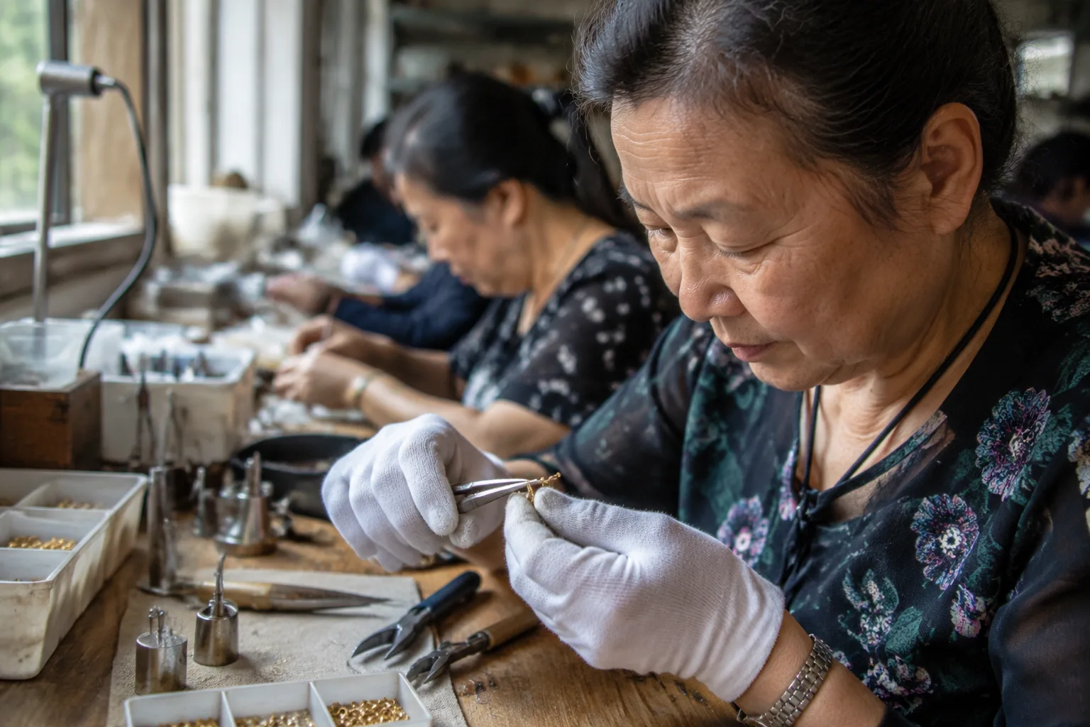 Artisan at work